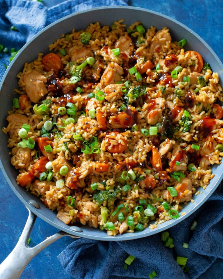 One-Pan Teriyaki Chicken and Rice